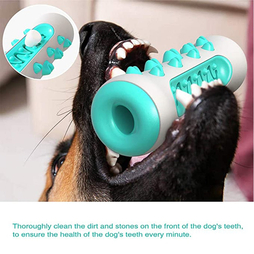 Bone Shaped Dog Toothbrush Toy Durable Dogs Chew Toys Pet Molar Stick for Medium Large Breed Dental Care Tooth Cleaning Supplies