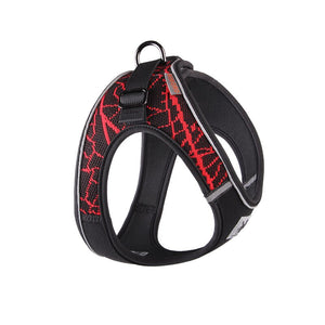 Dog Harness For Small Medium Dogs No Pull Adjustable Reflective Pet Vest Collar Dog Jogging Mesh Clothes Puppy Cat Harness Strap