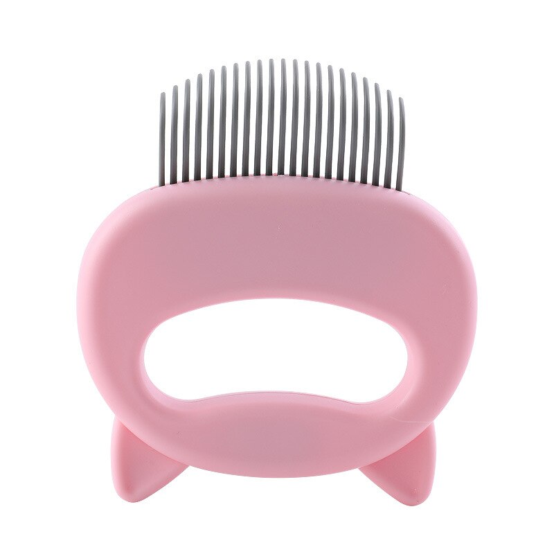 Elastic Soft Needle Comb Pet Hair Removal Massaging Shell Comb Cat Massage Brush Kitten Grooming Shedding Tools Bathing Supplies