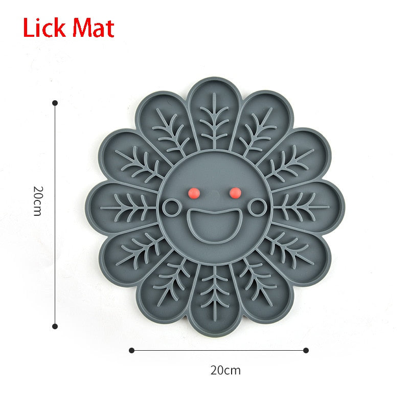 Fish Shape Silicone Bowl Dog Lick Mat Slow Feeding Food Bowl For Small Medium Dogs Puppy Cat Treat Feeder Dispenser Pet Supplies