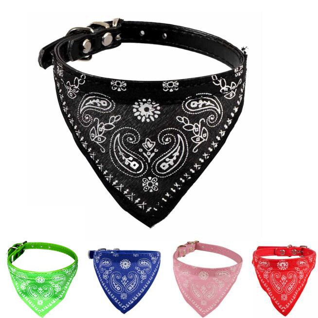 Garden Decoration Adjustable Pet Dog Puppy Cat Neck Scarf Bandana Collar Neckerchief Cat Neck Decor Dress Up Pet Accessory