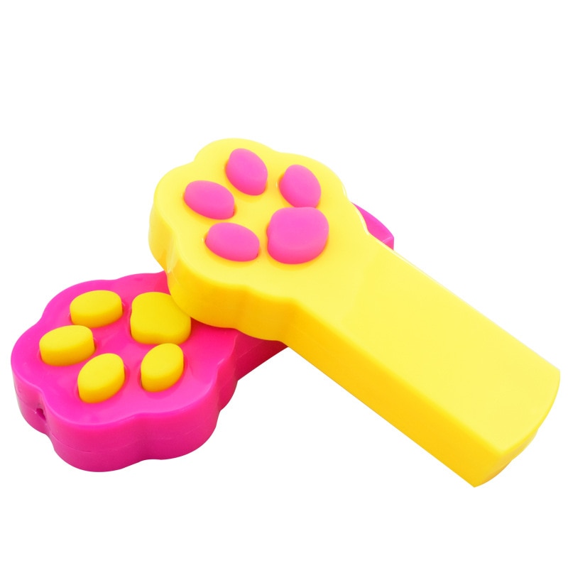 Lovely Paw Beam Pet Cat Toy Remote Laser Stick Funny Toys For Cats Pet Training Puppy Cat Dog Tool Pet Supplies Katten Speelgoed