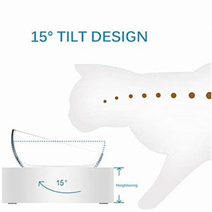 Non-slip Cat Bowls Double Pet Bowls With Raised Stand Pet Food and Water Bowls For Cats Dogs Feeders Pet Products Puppy Cat Bowl