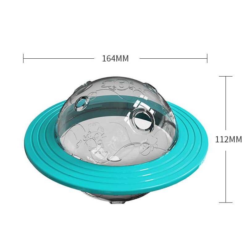 UFO Dog Toy Interactive Flying Discs IQ Treat Ball Pet Toys Food Ball Food Dispenser For Small Large Dogs Puppy Cat Supplies